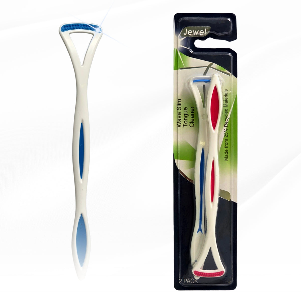 Jewel Wave Slim Eco Tongue Cleaner